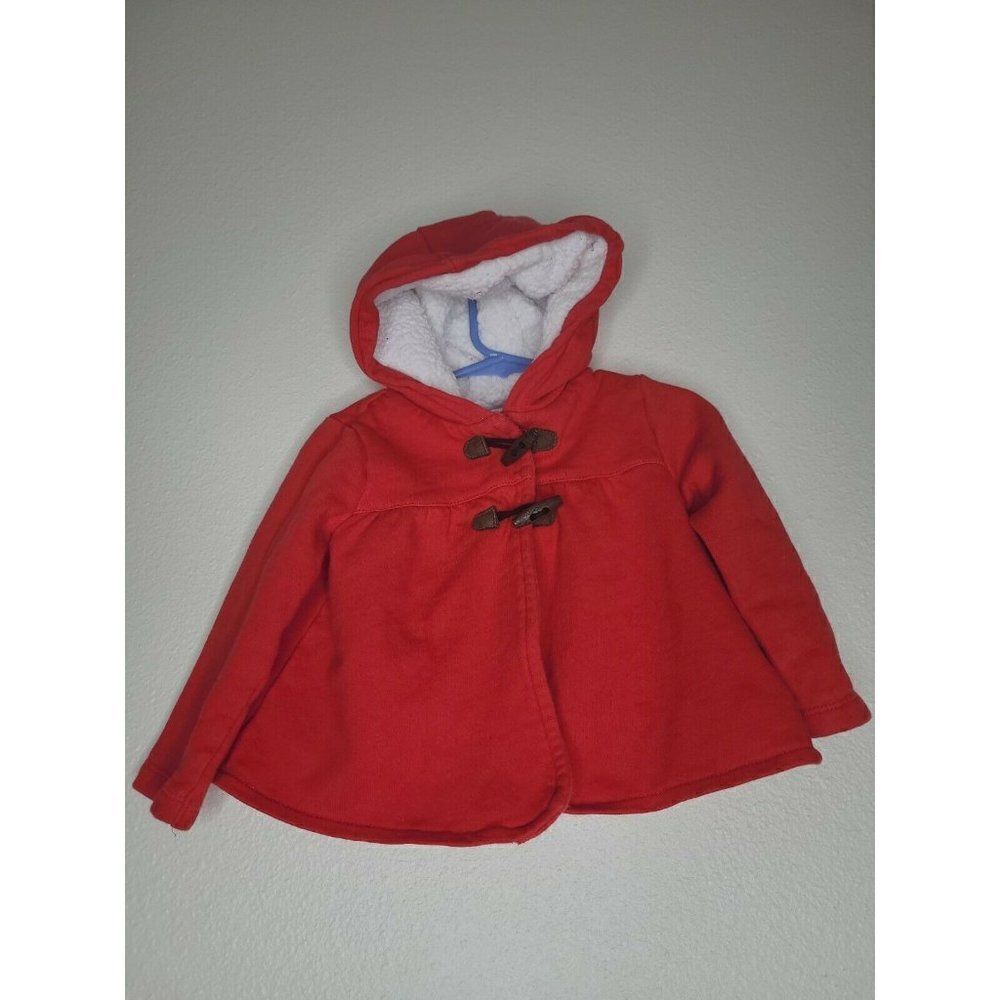 Girls pea coat red 24 months Carter's